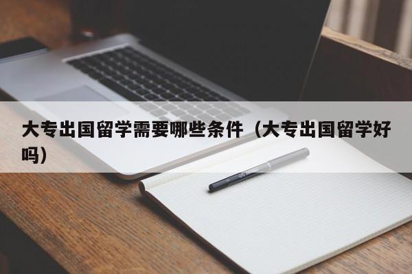 大专出国留学需要哪些条件（大专出国留学好吗）