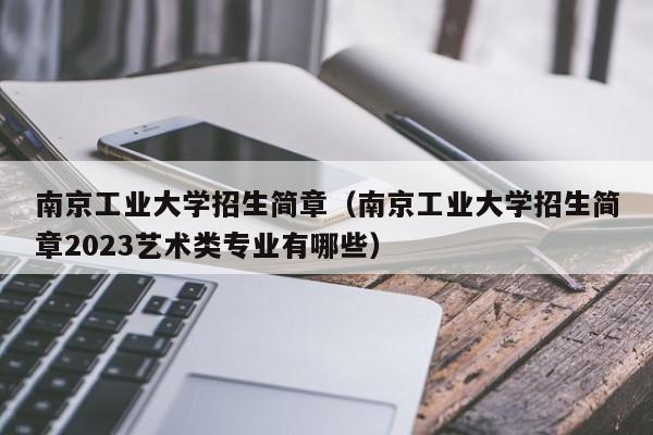 南京工业大学招生简章（南京工业大学招生简章2023艺术类专业有哪些）