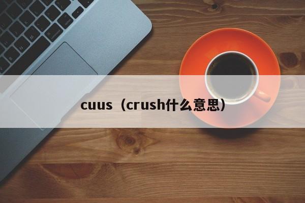 cuus（crush什么意思）